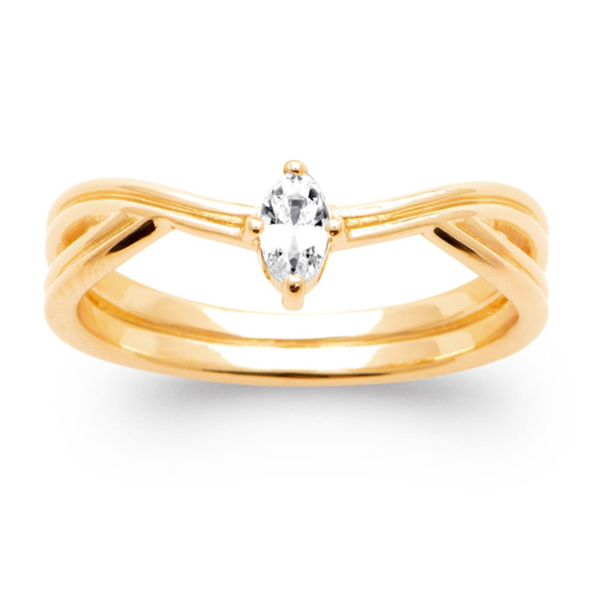 Bague Tresse — vue 2