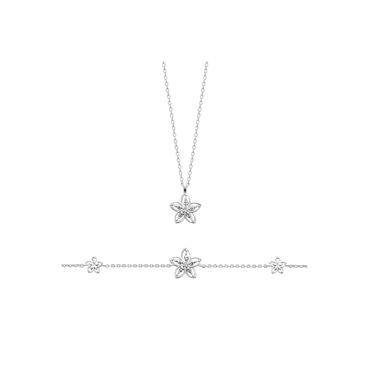 BRACELET ARGENT 925 RHODIE OZ