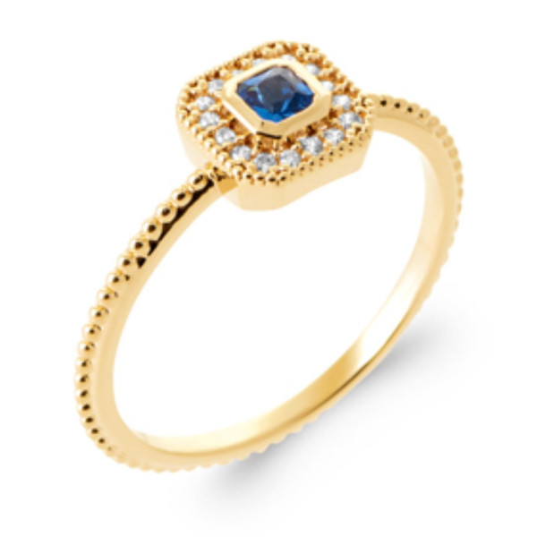 Bague Carreau