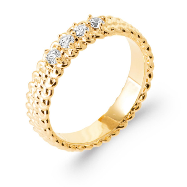 Bague Perlée