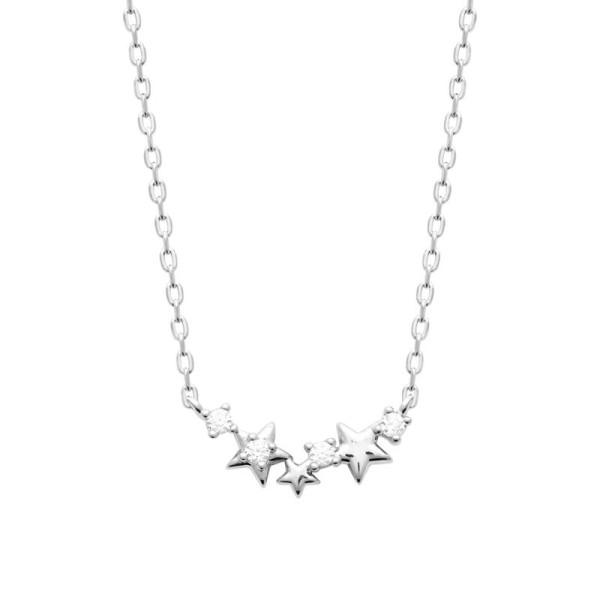 COLLIER ARGENT 925 RHODIE OZ