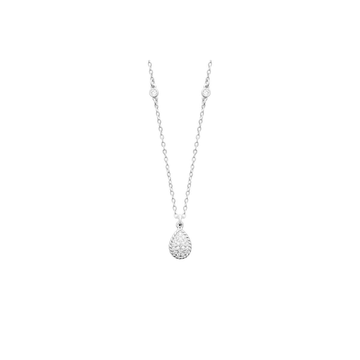 COLLIER ARGENT 925 RHODIE OZ