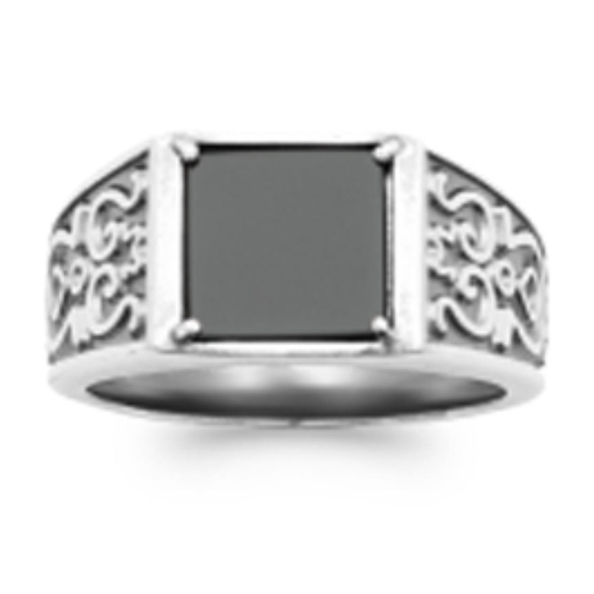 Rococo Signet Ring — view 2