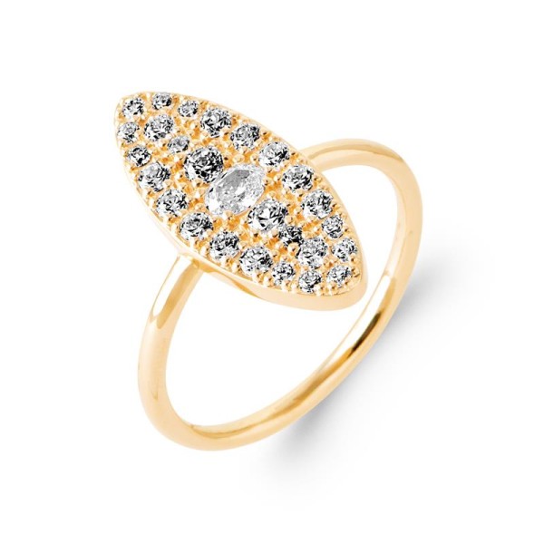 BAGUE PL-OR 750 3MIC OZ