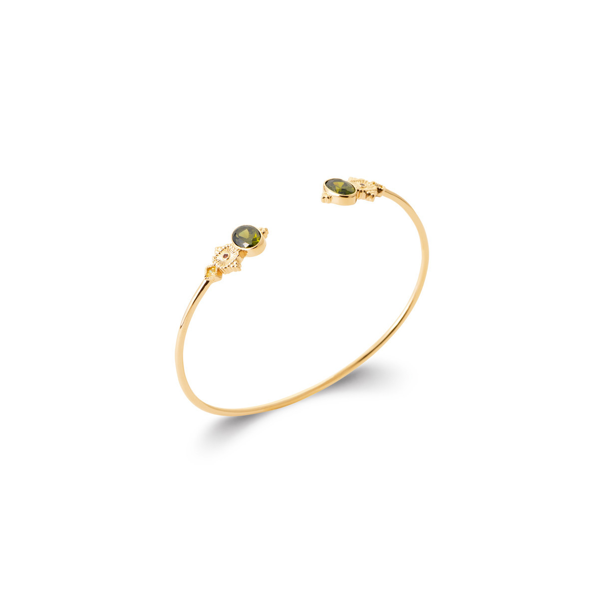 Tilleul Bangle — 750 Gold Plated | Éclat de Vivie