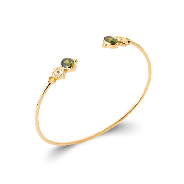 Tilleul Bangle — 750 Gold Plated | Éclat de Vivie