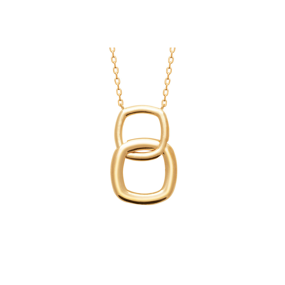 Attache Necklace — 750 gold plated