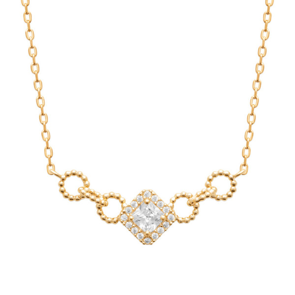 Médina Necklace — 750 Gold Plated | Éclat de Vivie