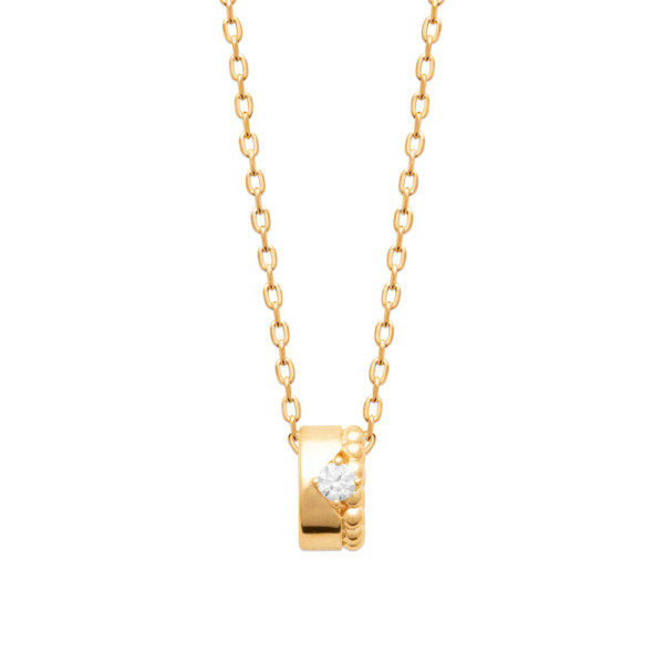 Ruban Necklace — 18k Gold Plated | Éclat de Vivie