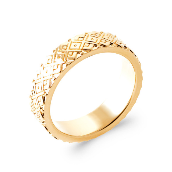 Treillis Ring — 750 Gold Plated | Éclat de Vivie
