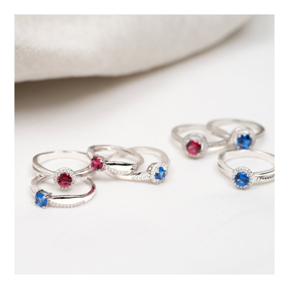 Bague Abysse — argent 925 rhodié
