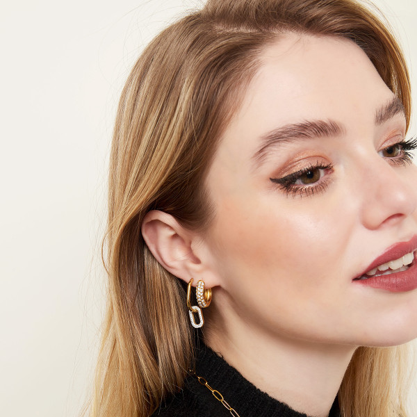 Murmure Hoop Earrings