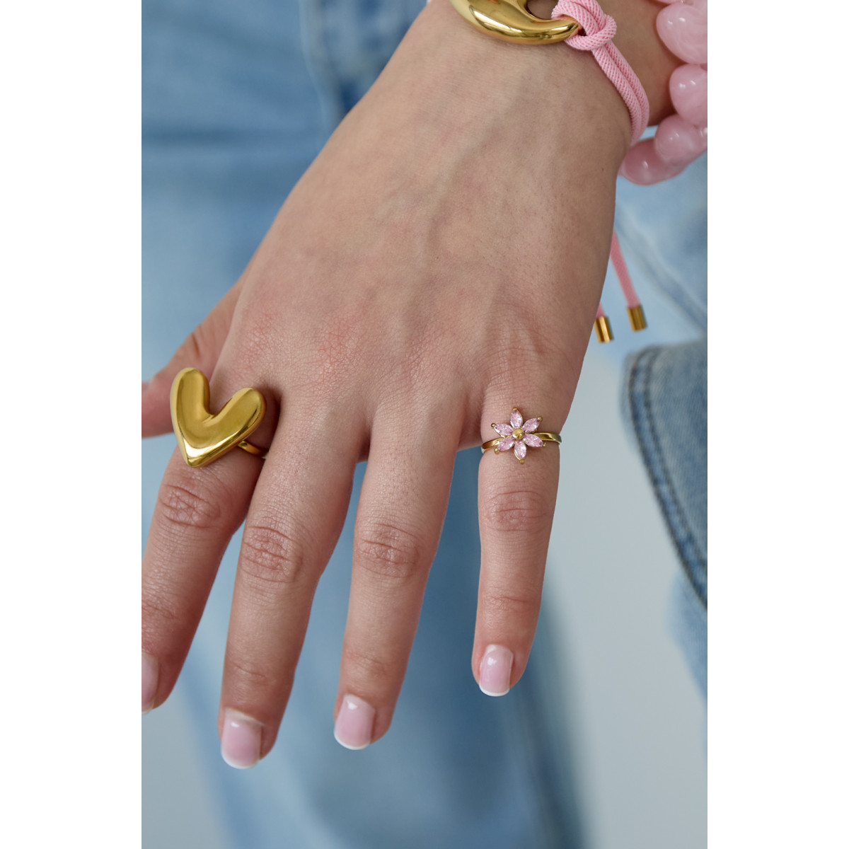 Bague Anémone — vue 2