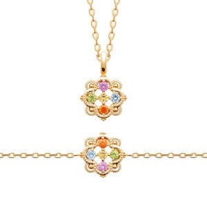 Collier Fleurs