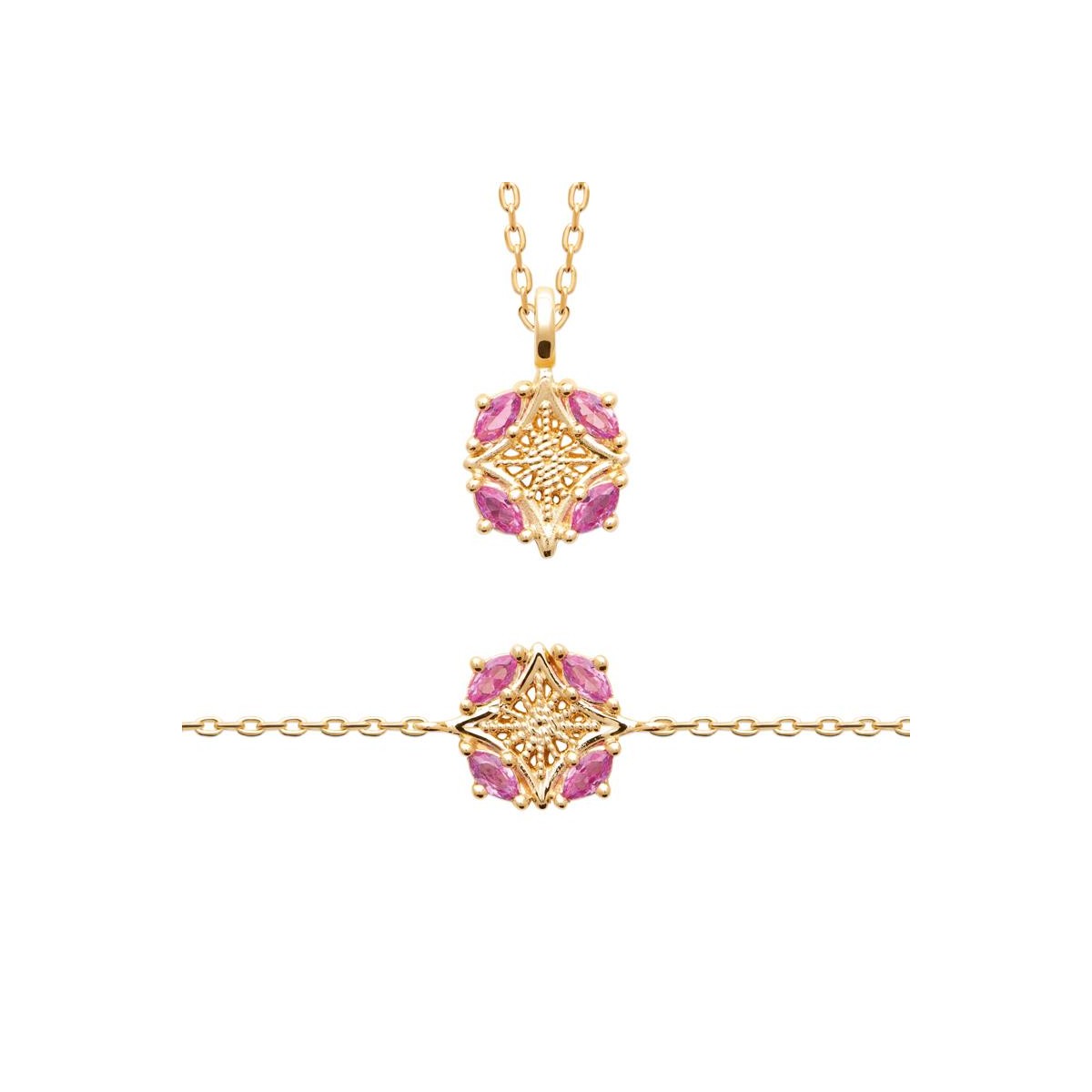 Collier Camélia