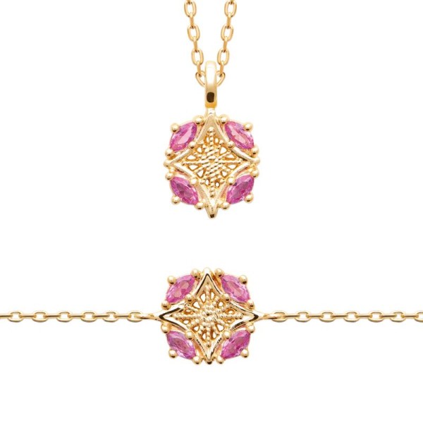 Collier Camélia