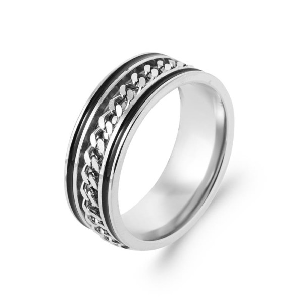BAGUE ACIER