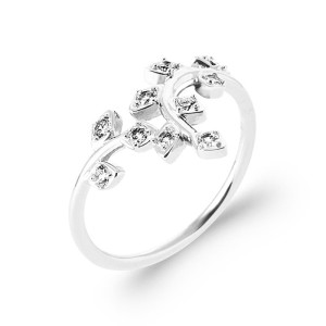 Bague Feuillage