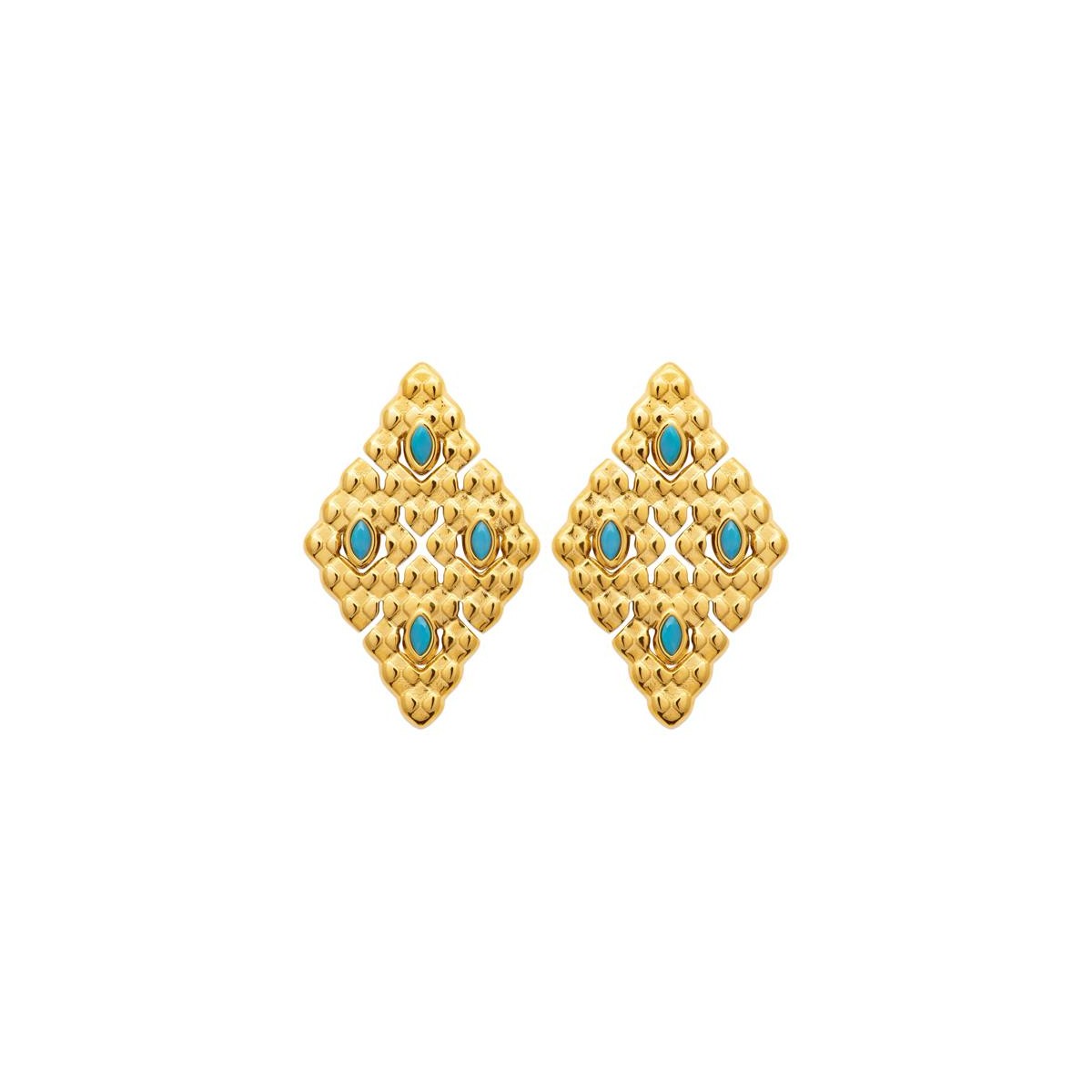 Boucles Turquoise