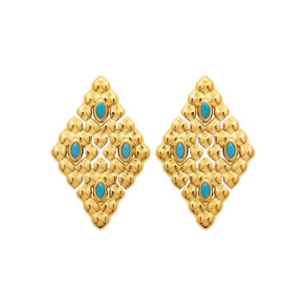 Boucles Turquoise