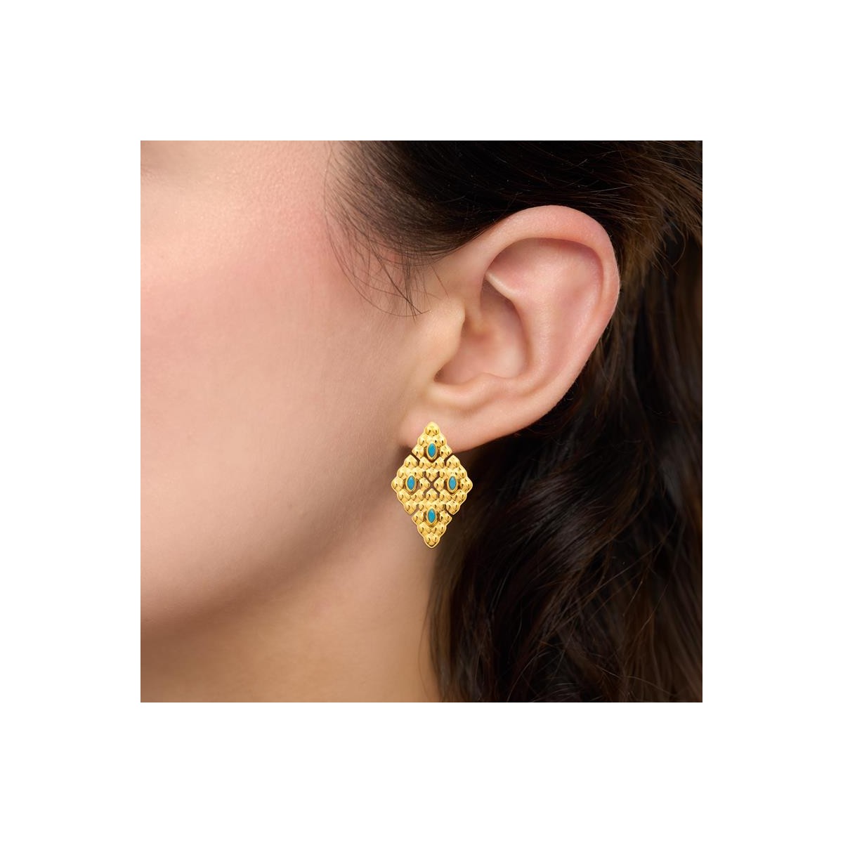 Boucles Turquoise