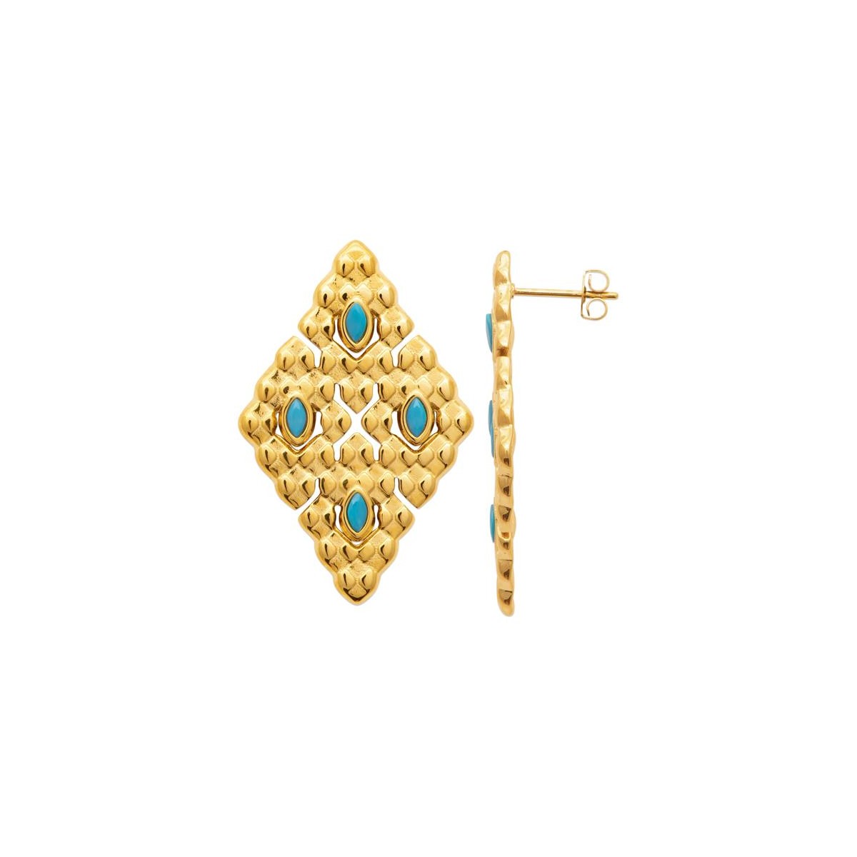 Boucles Turquoise