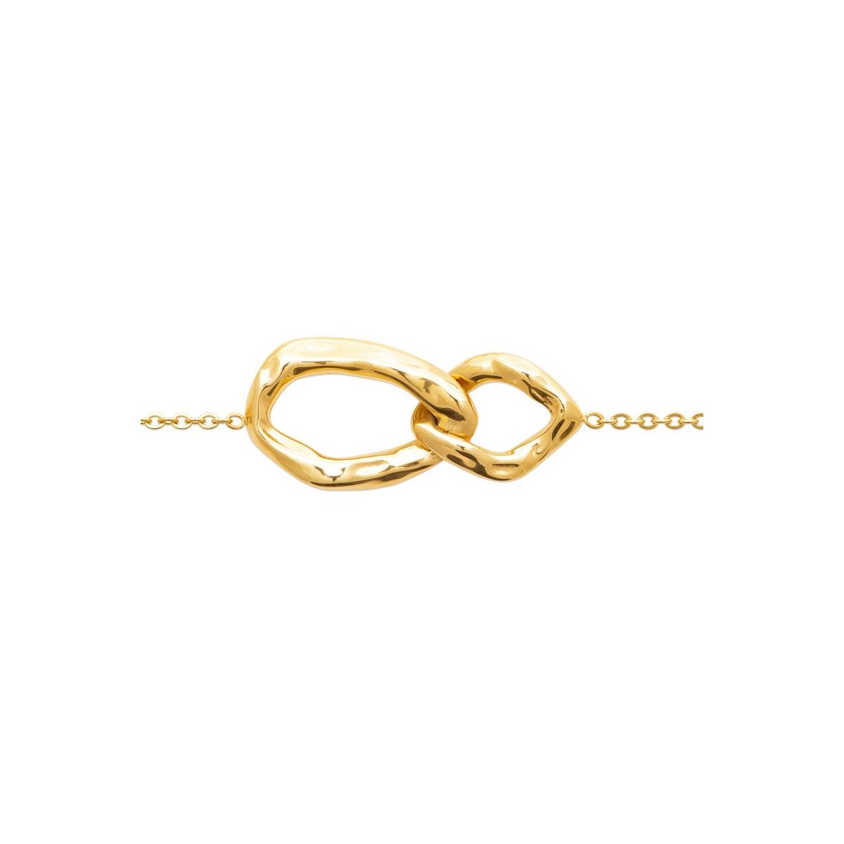 BRACELET ACIER PVD DORÉ