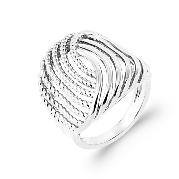Bague Torsade