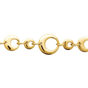 BRACELET ACIER PVD DORÉ