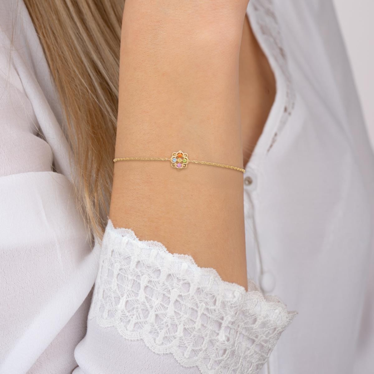 Collier Fleurs