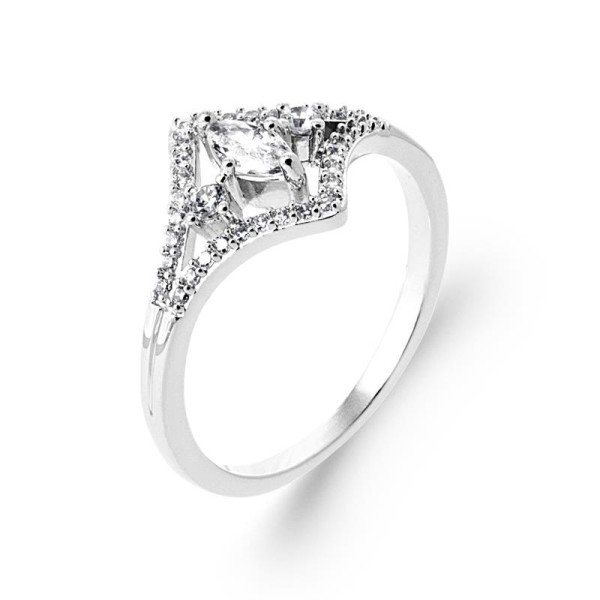 Bague Chevron