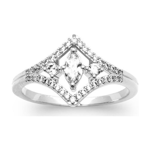 Chevron Ring — view 3