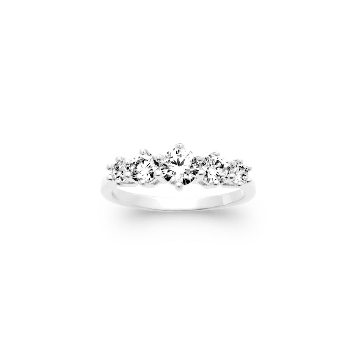 BAGUE ARGENT 925 RHODIE OZ