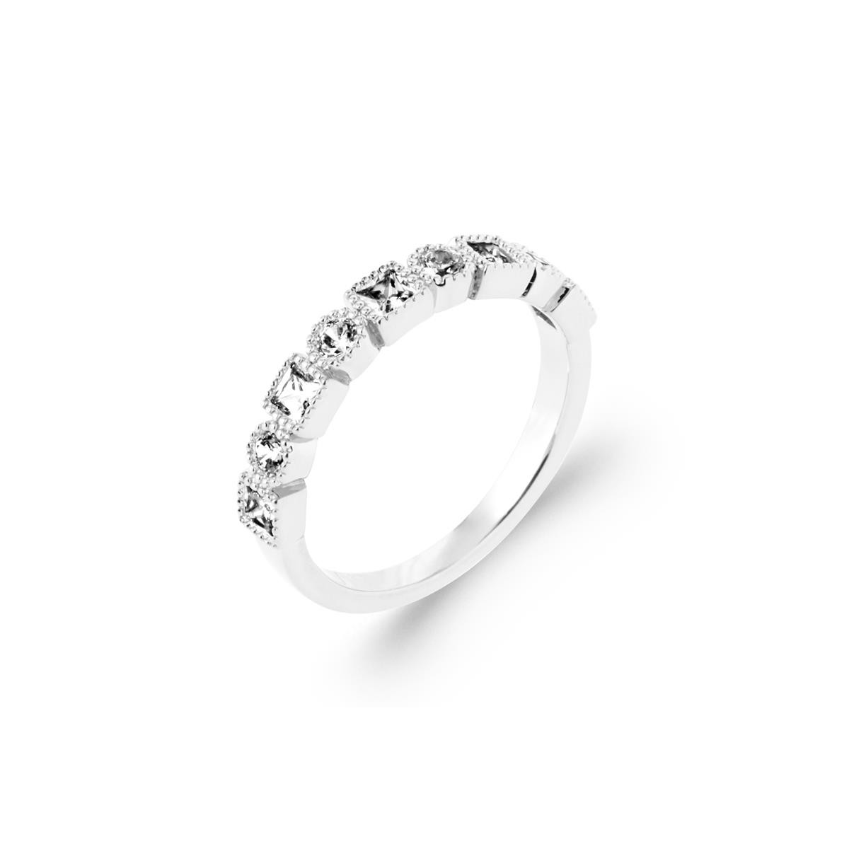 BAGUE ARGENT 925 RHODIE OZ