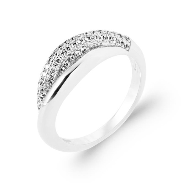 BAGUE ARGENT 925 RHODIE OZ
