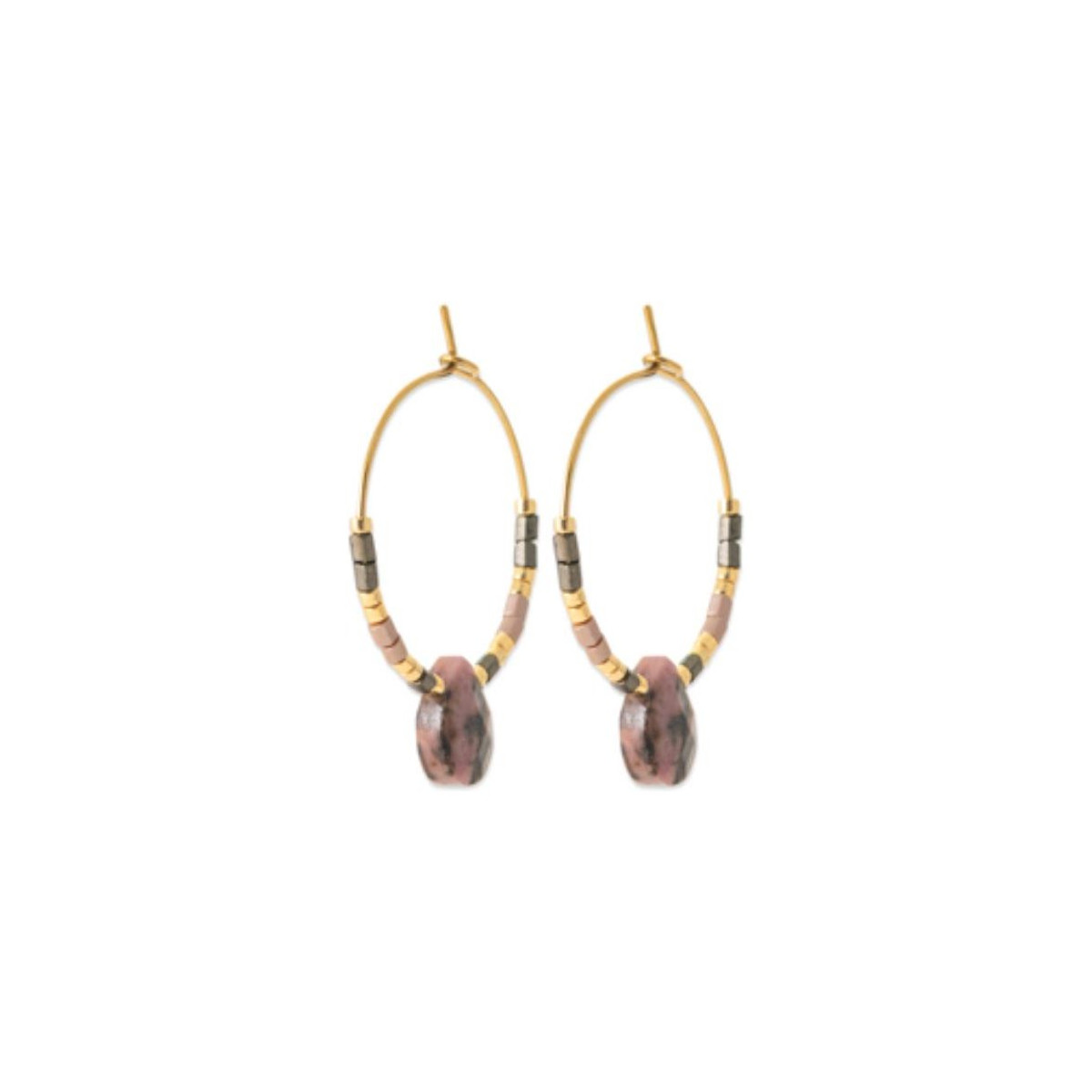 Bruyère Hoop Earrings — view 4