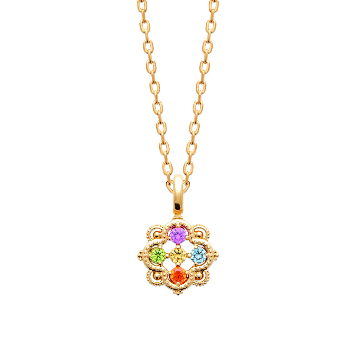Collier Fleurs