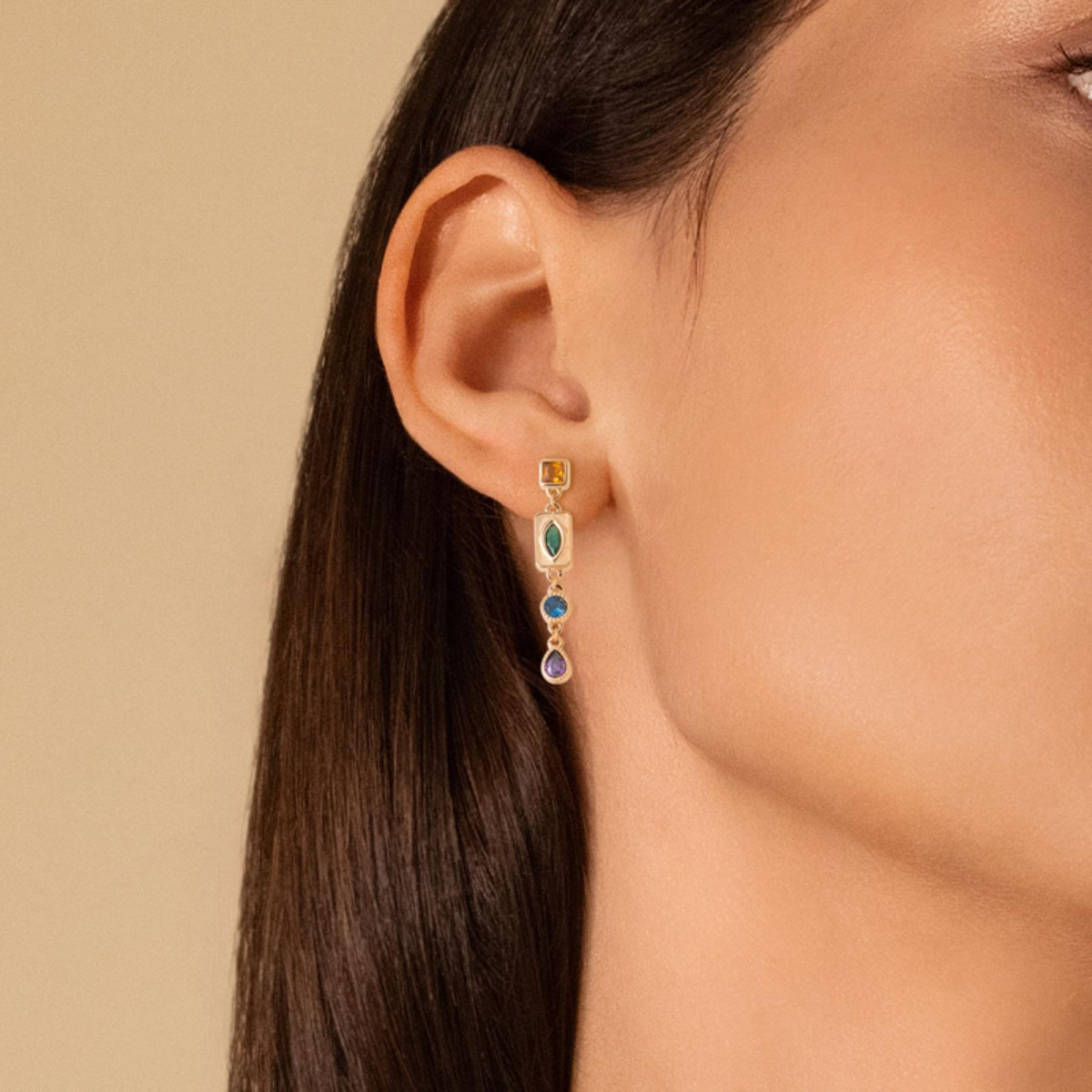 Vitrail Earrings — view 3