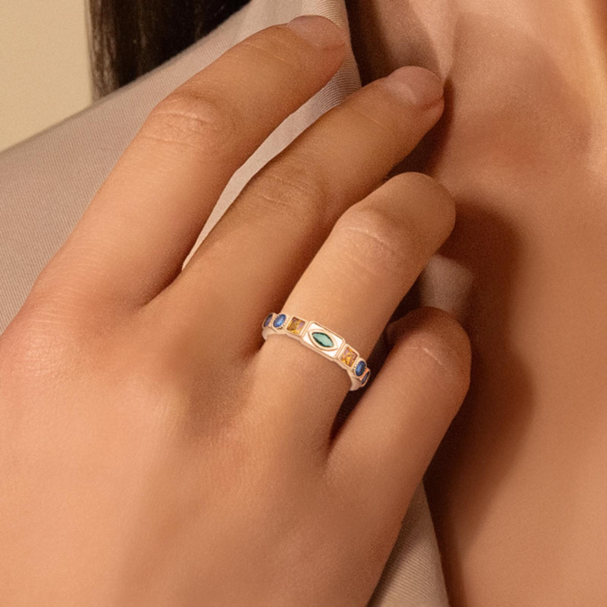 Bague Vitrail — vue 3
