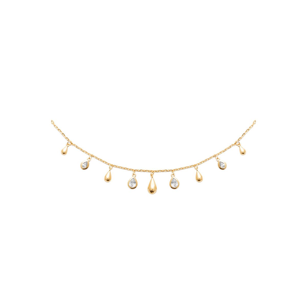 Collier Averse — Plaqué or 750 | Éclat de Vivie